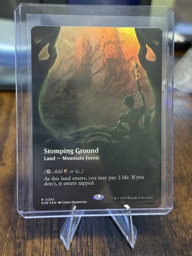 Stomping ground - ground, (borderless)