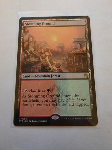 Stomping ground mtg - ground, lp