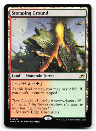 Stomping ground 258 edge - ground, of