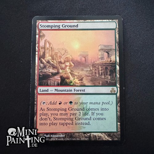 Stomping ground magic mtg - ground,