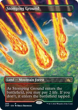 Foil stomping ground - -,