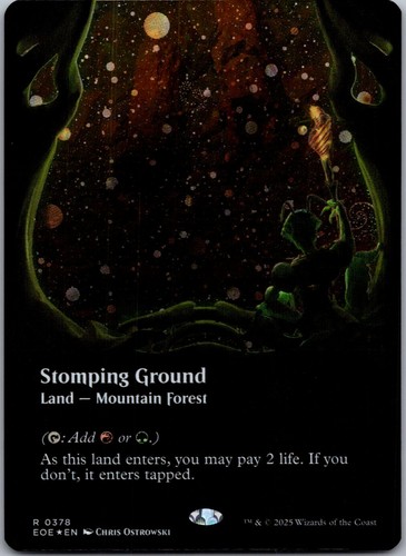 Stomping ground - ground, (borderless)
