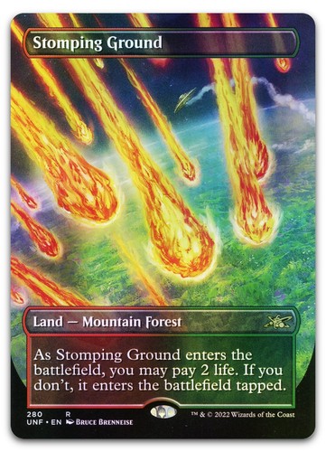 Stomping ground - ground, (borderless)