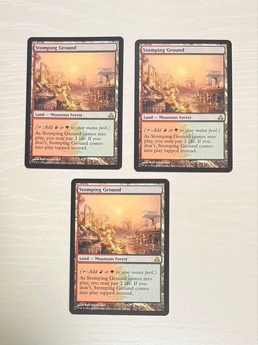 Mtg stomping ground prima - stomping,