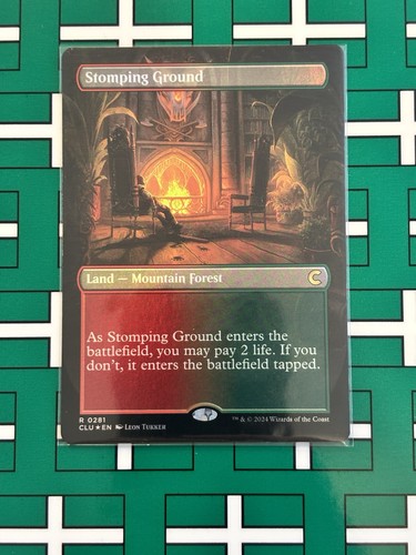 Stomping ground mtg foil - mtg,