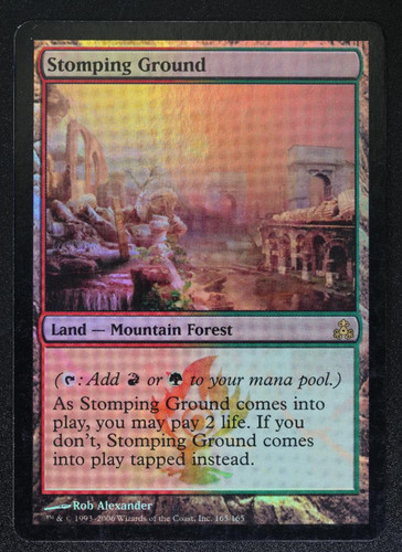Stomping ground foil guildpact - ground,