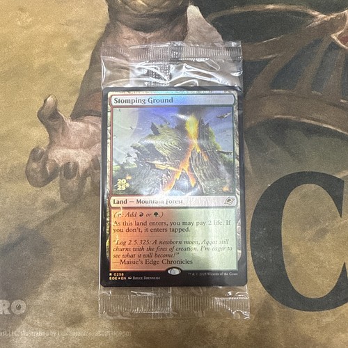 Stomping ground mtg foil - stomping,