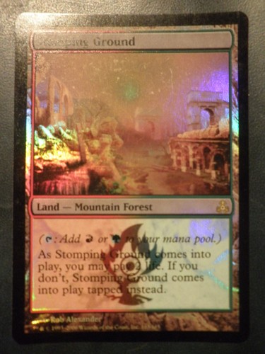 Mtg magic stomping - mtg, ground