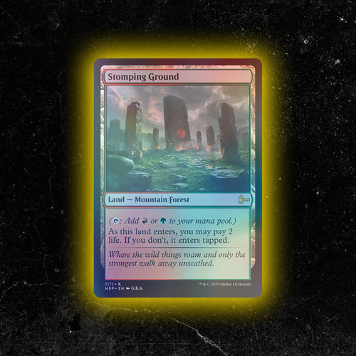 Foil stomping ground carta - ground,
