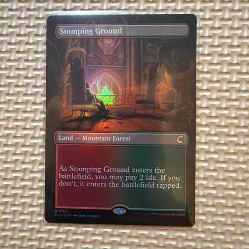 Mtg stomping ground foil - mtg,