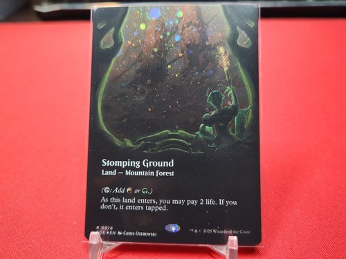 Stomping ground - stomping, (borderless)
