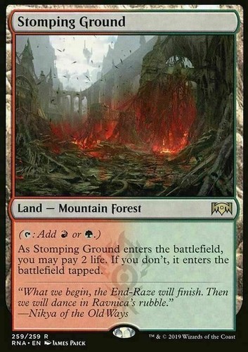Stomping ground ravnica - stomping, ~