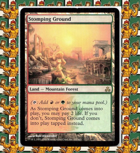 Stomping ground mtg 165 - stomping,