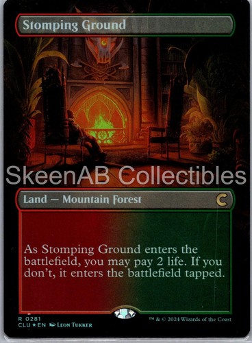 Mtg skeenab stomping ground - stomping,