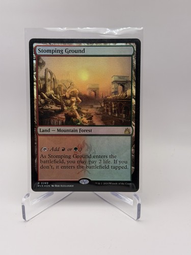 Mtg stomping ground ravnica - stomping,