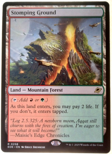 Mtg stomping ground eoe - -,