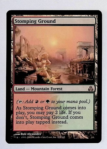Mtg stomping ground - mtg,