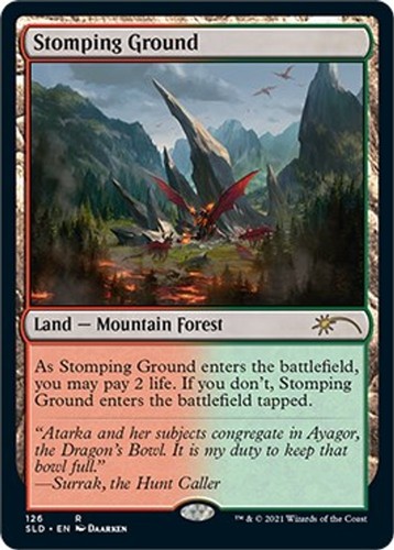 Mtg stomping ground - ~,
